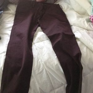 Old Navy Maroon Jeans
